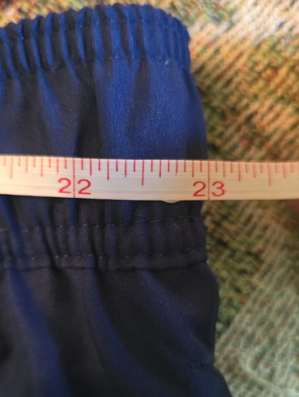 New St John's Bay Men's 3XLT Blue Swim Trunks‎ with Drawstring UPF 50+